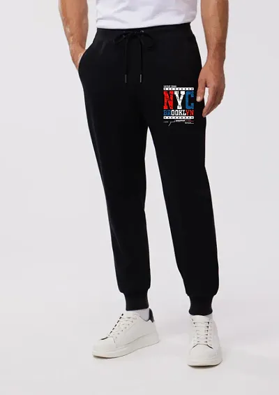 Stylish Blend Regular Track Pant For Men