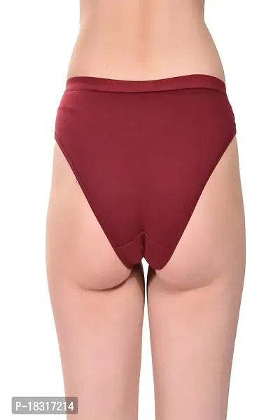 BB Comfort Women's Skin Medium Rise Full Coverage Panty-thumb3