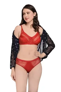 BB Enterprises - Women's Non-Padded  Non-Wired Lingerie Set-thumb1