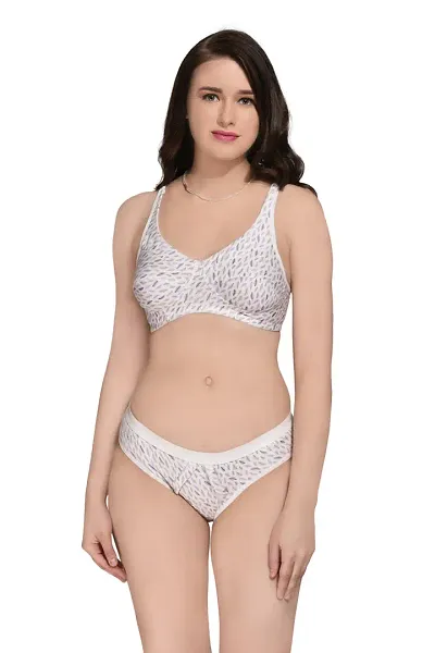 BB Comfort Women's Non-Padded Non-Wired Lingerie Set