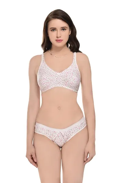 BB Comfort Women's Non-Padded Non-Wired Lingerie Set