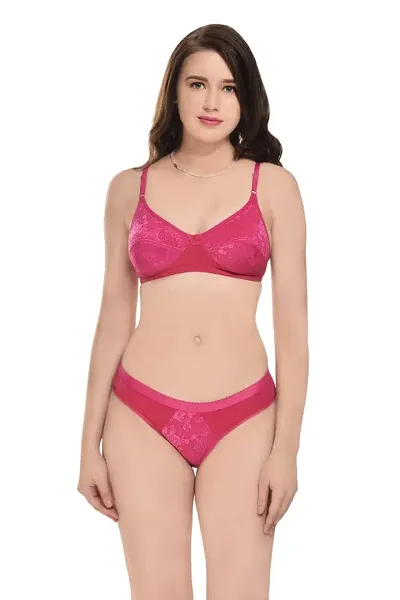 BB Enterprises - Women's Embroidered Lingerie Set