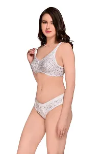 BB Comfort Women's  Purple Non-Padded  Non-Wired Skin Lingerie Set-thumb4