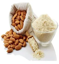 SSKE No Added Sugar Without Preservatives 100% Pure California Almond Powder/Badam Powder 250 gm-thumb1