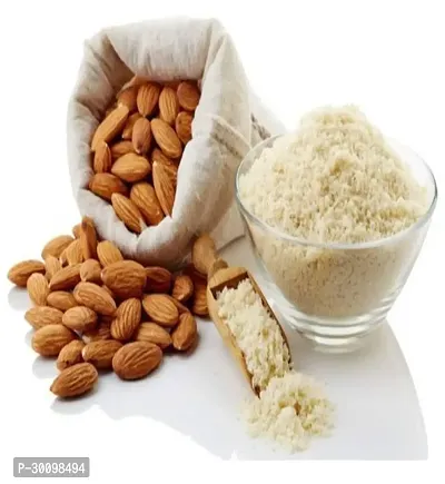 SSKE No Added Sugar Without Preservatives 100% Pure California Almond Powder/Badam Powder 250 gm-thumb2