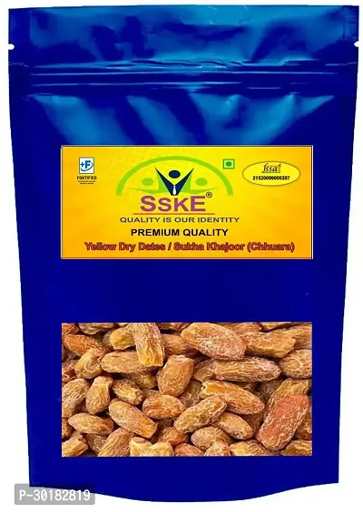 Fresh and Premium Yellow Dry Dates /Pila Kharik 250 gm-thumb0