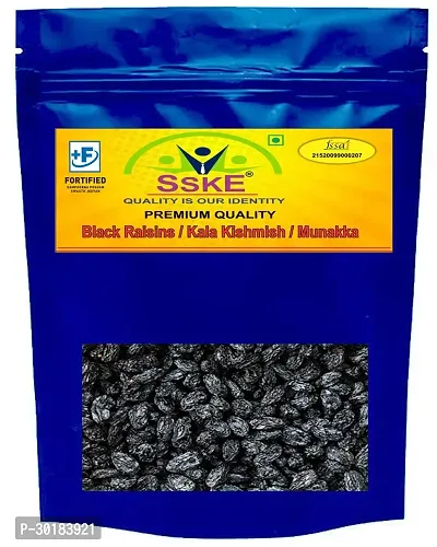 Premium and Best Quality Black Raisins/kali Kishmish 250 gm-thumb0