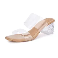 Snasta Transparent Heels for women-thumb3