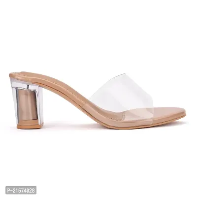 Snasta Women Transparent Heels-thumb4