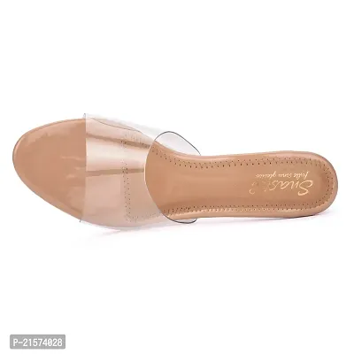 Snasta Women Transparent Heels-thumb2