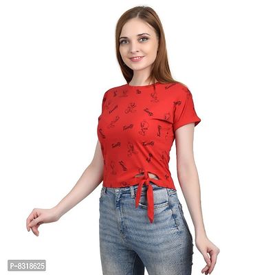 Classic Cotton Printed Top for Womens