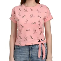 Classic Cotton Printed Top for Womens-thumb2