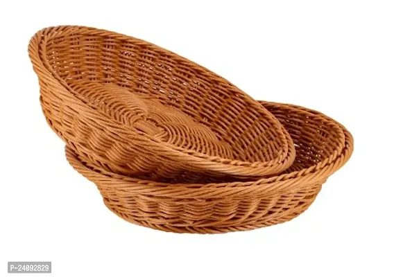 Useful Woven Bread Basket-12 Inch-thumb0