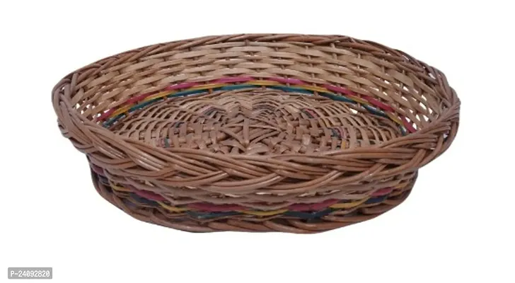 Useful Handicrafts Cane Basket-thumb0