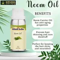 Neem Carrier Oil - 100% Pure, Natural  Undiluted Oil for Aromatherapy, Skin Care, Hair Care and Face, 15 ml-thumb2