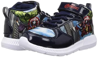 Marvel Boy's Running Shoes-11 UK (30 EU) (11 Kids US) (MAPBSP1693_Navy Blue)-thumb1