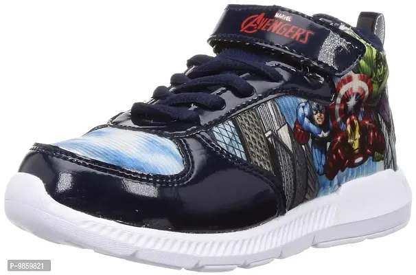 Marvel Boy's Running Shoes-11 UK (30 EU) (11 Kids US) (MAPBSP1693_Navy Blue)-thumb0