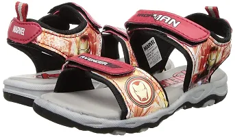 Marvel Avengers by toothless Kids Boys Red Sports Sandals-3UK ( MAPBSS3079 )-thumb1