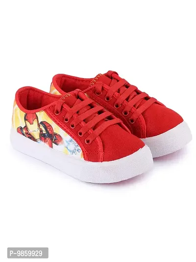Avengers Boy's Red Sneakers-11 Kids UK (30 EU) (MAPBCS2277)-thumb0
