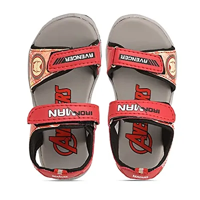 Marvel Avengers by toothless Kids Boys Red Sports Sandals-3UK ( MAPBSS3079 )