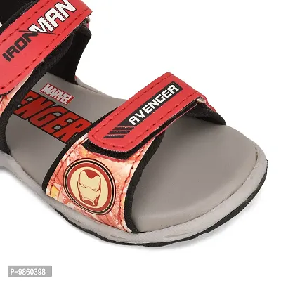 Marvel Avengers by toothless Kids Boys Red Sports Sandals-3UK ( MAPBSS3079 )-thumb4