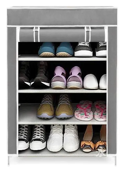 CMerchants Multi Utility Shoe Rack/Wardrobe Cabinet 4 LAYER