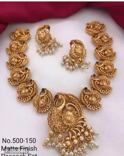 Stylish Brass  Jewellery Set For Women-thumb0