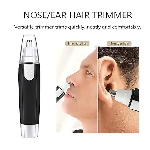 Versatile kichan Electric Nose Hair Trimmer for Men and Ear Hair Trimmer Eyebrow Clipper Waterproof, Eco-Travel-User-Friendly Nose Hair Trimmer (pack of 1)