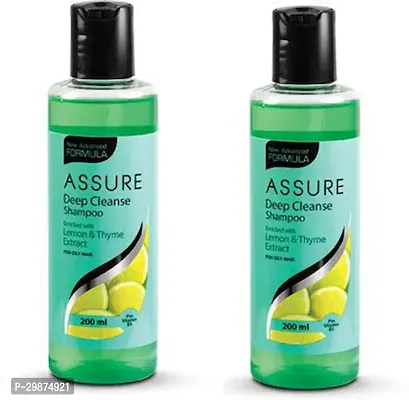 Assure Deep Cleanse Shampoo- 200 ml Each, Pack Of 2-thumb0