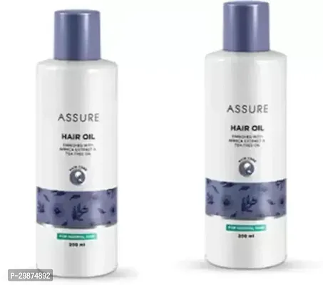 Assure Hair Oil Enriched With Arnica Extract And Tea Tree Oil-200 ml Each, Pack Of 2-thumb0