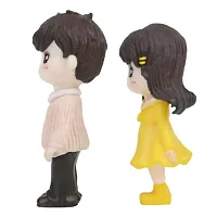 High Quality Cute Spring Couple Miniature- Best for Gifting and Home Decor - Height 2.5 Inches-thumb2