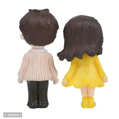 High Quality Cute Spring Couple Miniature- Best for Gifting and Home Decor - Height 2.5 Inches-thumb5