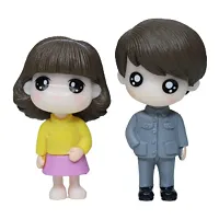 Young Cute Couple Miniature Set- Best for Gifting and Home Decor, 2 Inch Height-thumb2