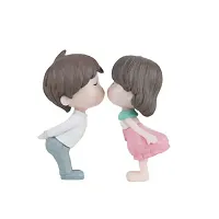 High Quality Cute Kissing Couple Miniature- 2 Inch Height, Perfect for Gifting, Garden Decor and Home Decore-thumb2