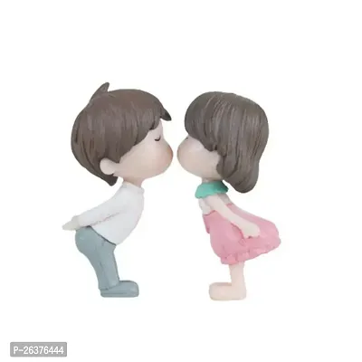 High Quality Cute Kissing Couple Miniature- 2 Inch Height, Perfect for Gifting, Garden Decor and Home Decore-thumb3