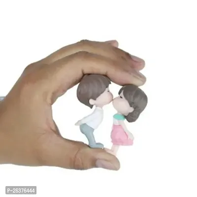 High Quality Cute Kissing Couple Miniature- 2 Inch Height, Perfect for Gifting, Garden Decor and Home Decore-thumb5