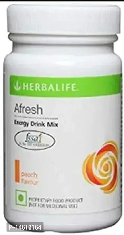 Herbalife Afresh Energy Drink Nutrition Drink Energy Drink (50 g, peach Flavored)-thumb0