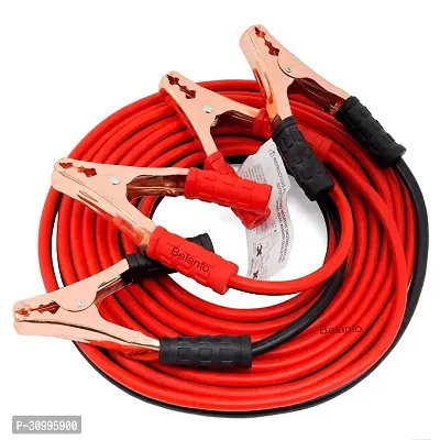 Belanto Car Heavy Duty Auto Jumper Cable Battery Booster Wire Clamp with Alligator Wire 7ft 500 AMP Emergency Car Battery Charging Booster Cables for car Truck Battery Chargers to Start forEngine-thumb0