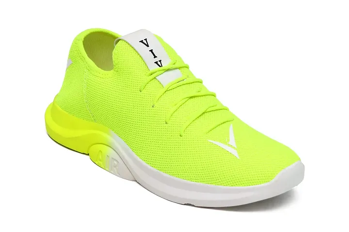 VIV Green Synthetic Walking Shoes for Men - 10 UK