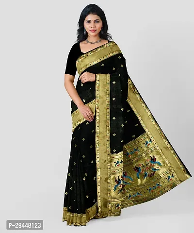 Classic Saree with Blouse piece for Women-thumb0