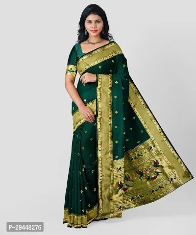 Classic Saree with Blouse piece for Women-thumb0