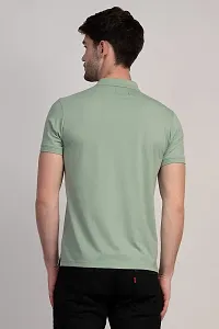 COLDPLAY Solid Men Polo Neck Pista T-Shirt-thumb2