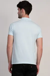 COLDPLAY Solid Men Polo Neck Surf T-Shirt-thumb2