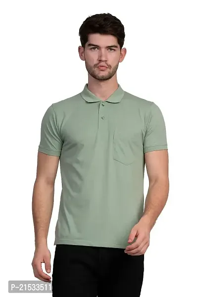 COLDPLAY Solid Men Polo Neck Pista T-Shirt