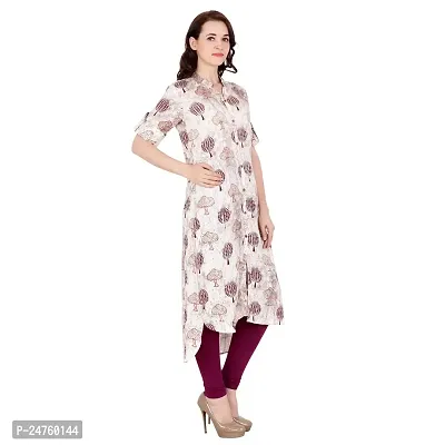 Fabster Women's smart fit straight multi Color Kurti-thumb3