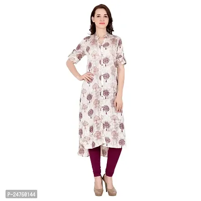 Fabster Women's smart fit straight multi Color Kurti-thumb0