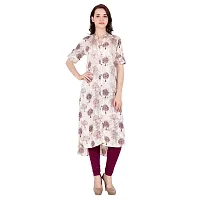 Fabster Women's smart fit straight multi Color Kurti-thumb1