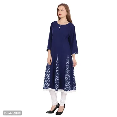 Fabster Women's smart fit Straigth Multi Kurti-thumb3