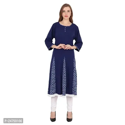 Fabster Women's smart fit Straigth Multi Kurti-thumb0