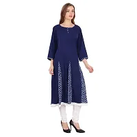 Fabster Women's smart fit Straigth Multi Kurti-thumb3